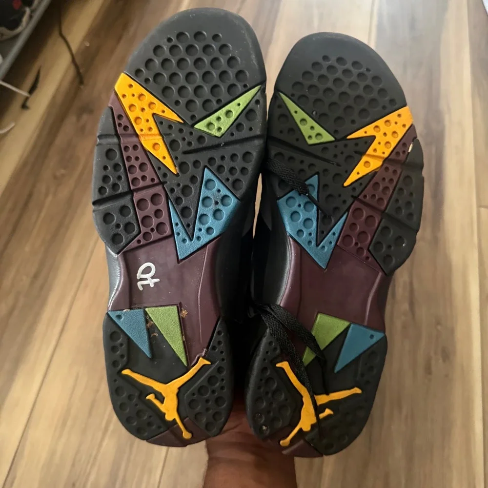 Air Jordan 7 Retro Bordeaux 2015 Basketball Shoes 304775-034 Men's Size 10